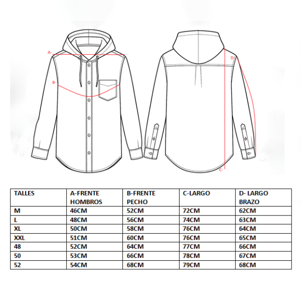 Camisas con capucha Lisan - Imagen 11