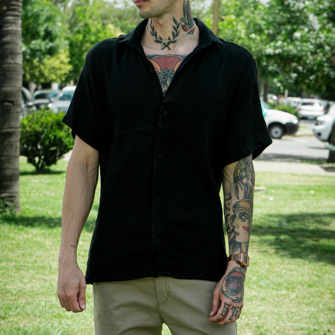 Camisa Crochet Aus - Imagen 6