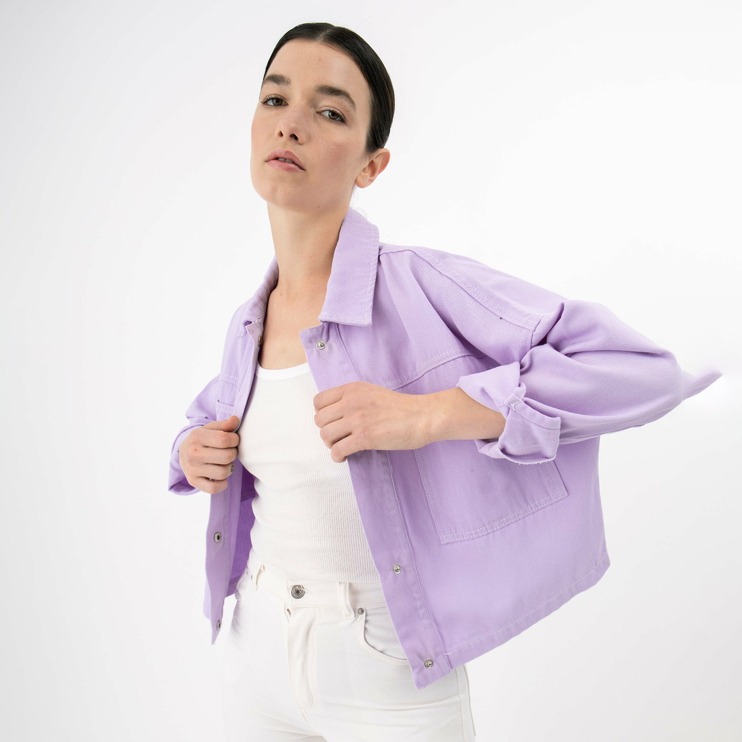 Chaqueta Lila