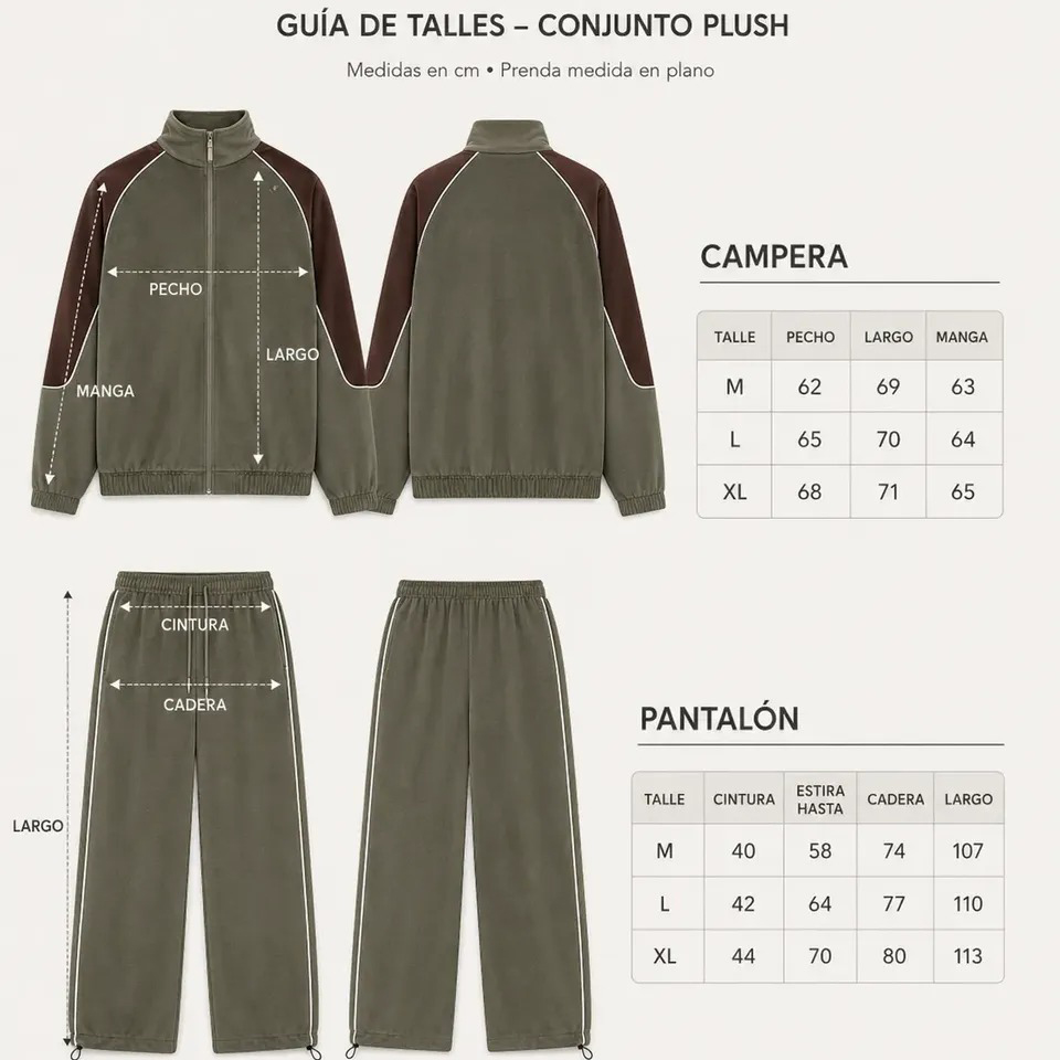 Conjunto boxy fit plush - Imagen 2